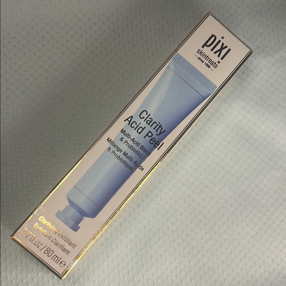 Pixi Skintreats Clarity Acid Peel 80ml Clarifying Exfoliant Multi Blend Skincare